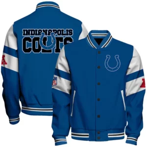 Limited Edition – Customized NFL Indianapolis Colts Satin Varsity & Baseball Jacket