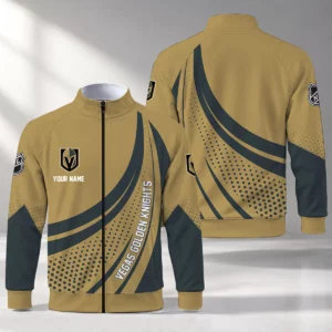 Limited Edition – Customized NHL Vegas Golden Knights Stand Collar Jacket