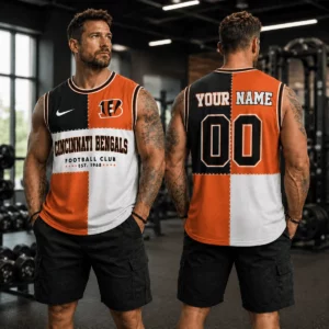 Limited Edition – Customized NFL Cincinnati Bengals Men’s Gym Shirt