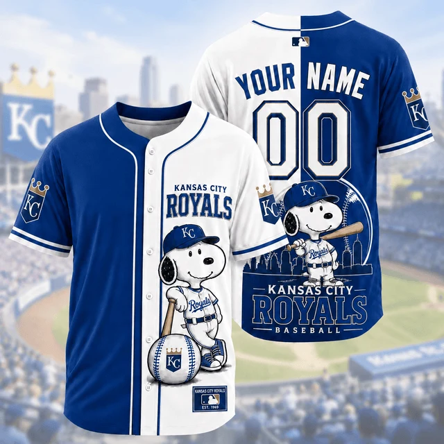 Limited Edition – Customized MLB Kansas City Royals Baseball Jersey