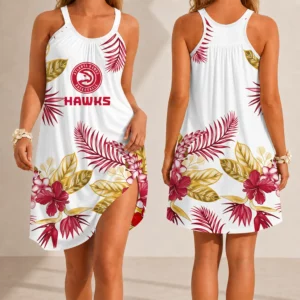 Limited Edition – Customized NBA Atlanta Hawks Camisole Dress