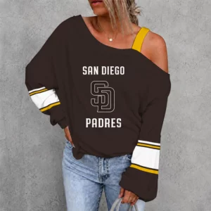 Limited Edition – Customized MLB San Diego Padres Drop Shoulder Sweatshirt