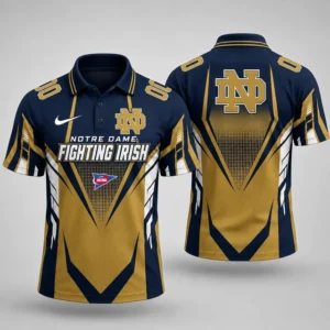 Limited Edition – Customized NCAA Notre Dame Fighting Irish Polo Shirt