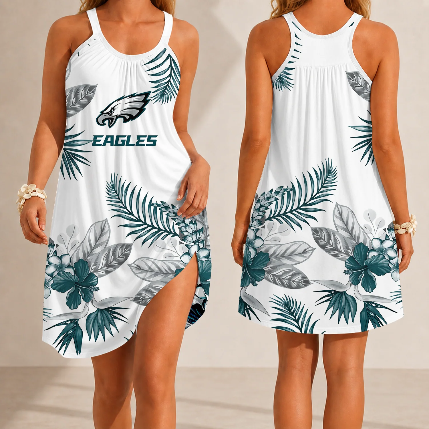 Limited Edition – Customized NFL Philadelphia Eagles Camisole Dress