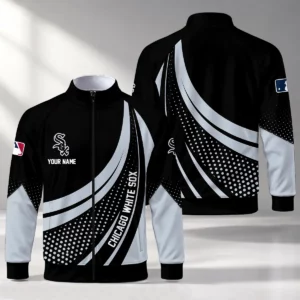Limited Edition – Customized MLB Chicago White Sox Stand Collar Jacket