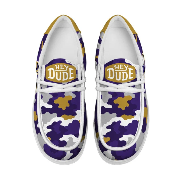 Limited Edition – Customized NFL Baltimore Ravens Loafer Shoes - Image 2