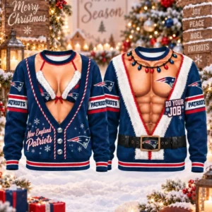 Limited Edition – Customized NFL New England Patriots Christmas Unisex Sweatshirt