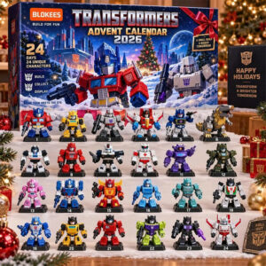 Blokees Transformers Autobots Christmas 2026 Advent Calendar Transformers Merch Gift For Fan