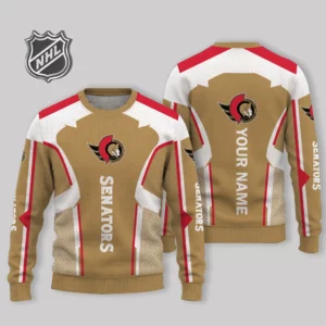 Limited Edition – Customized NHL Ottawa Senators Ugly Sweater