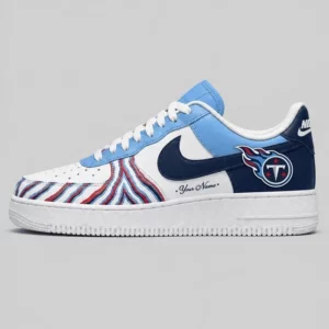 Limited Edition – Customized NFL Tennessee Titans Af1 Shoes