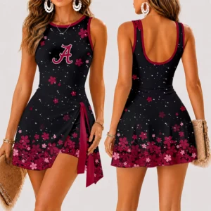 Limited Edition – Customized NCAA Alabama Crimson Tide Women’s Summer Skort Dress