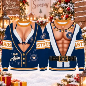 Limited Edition – Customized MLB Houston Astros Christmas Unisex Sweatshirt