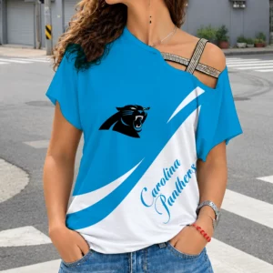 Limited Edition – Customized NFL Carolina Panthers Shoulder Shirt