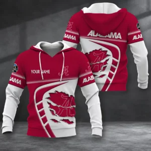 Limited Edition – Customized NCAA Alabama Crimson Tide T-Shirt, Polo Shirt, Zip Polo Shirt, Sweatshirt, Hoodie & Zip Hoodie