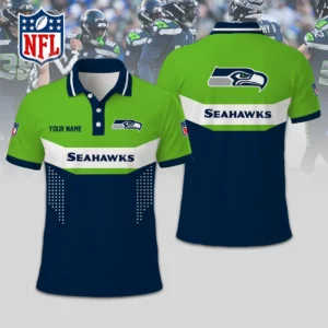 Limited Edition – Customized NFL Seattle Seahawks Polo Shirt