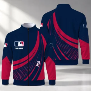 Limited Edition – Customized MLB Major League Baseball Stand Collar Jacket