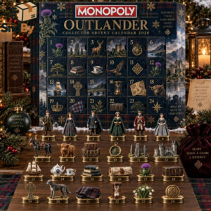Monopoly Outlander Collector Advent Calendar 2026 Outlander Collectible Ornaments