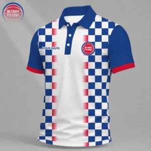 Limited Edition – Customized NBA Detroit Pistons Polo Shirt