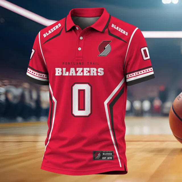 Limited Edition – Customized NBA Portland Trail Blazers Polo Shirt