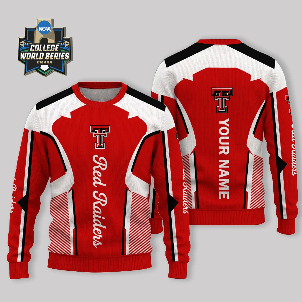 Limited Edition – Customized NCAA Texas Tech Red Raiders Ugly Sweater