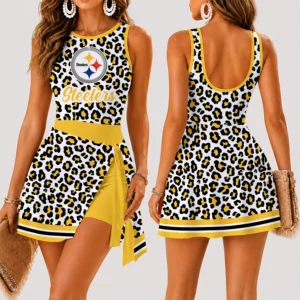 Limited Edition – Customized NFL Pittsburgh Steelers Women’s Summer Skort Dress