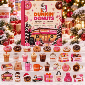 Dunkin’ Donuts Advent Calendar 2026 24 Days Of Sweet Surprises Xmas Countdown