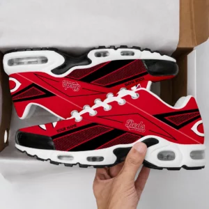 Limited Edition – Customized MLB Cincinnati Reds Air Max Plus Sneakers