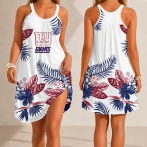 Limited Edition – Customized NFL New York Giants Camisole Dress