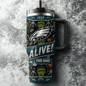 Limited Edition – Customized NFL Philadelphia Eagles Halloween 40Oz Tumbler