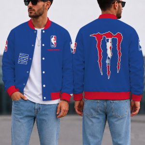 Limited Edition – Customized NBA National Basketball Association Baseball Jacket, Satin Varsity Jacket