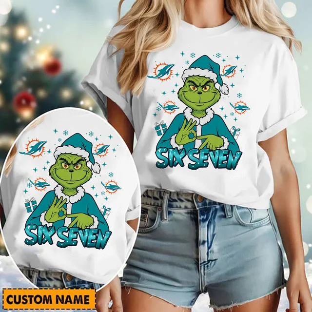 Limited Edition – Customized NFL Miami Dolphins Unisex T-Shirt