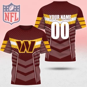 Limited Edition – Customized NFL Washington Commanders Unisex T-Shirt