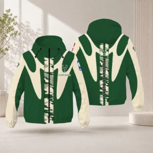 Limited Edition – Customized NBA Milwaukee Bucks Windbreaker Jacket