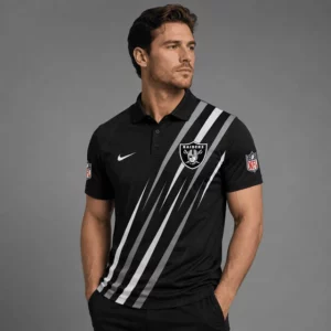Limited Edition – Customized NFL Las Vegas Raiders Polo Shirt