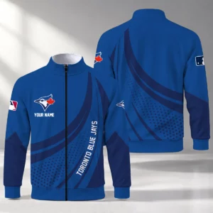 Limited Edition – Customized MLB Toronto Blue Jays Stand Collar Jacket