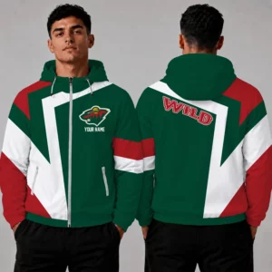 Limited Edition – Customized NHL Minnesota Wild Windbreaker Jacket