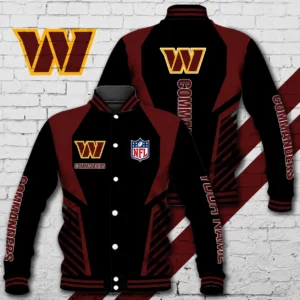 Limited Edition – Customized NFL Washington Commanders Satin Varsity & Baseball Jacket
