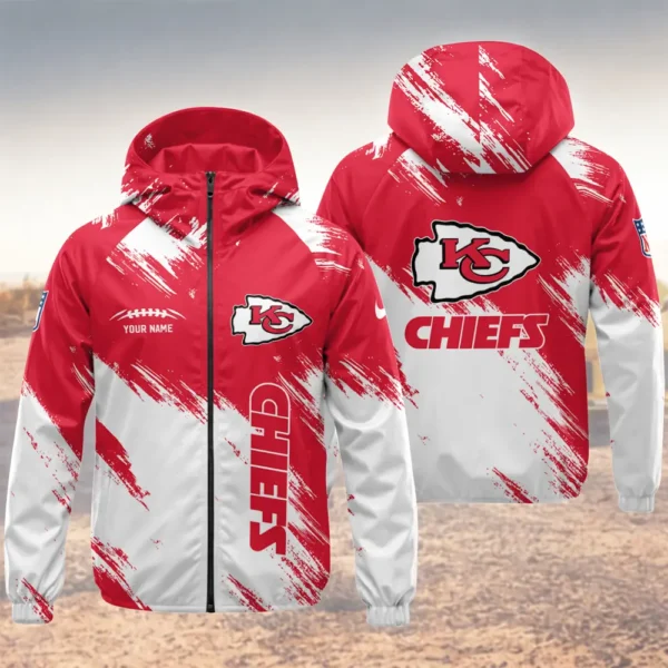 Limited Edition – Customized NFL Kansas City Chiefs Windbreaker Jacket