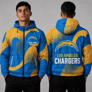 Limited Edition – Customized NFL Los Angeles Chargers Windbreaker Jacket
