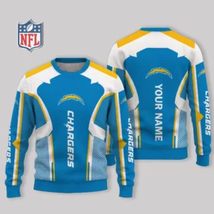 Limited Edition – Customized NFL Los Angeles Chargers Ugly Sweater