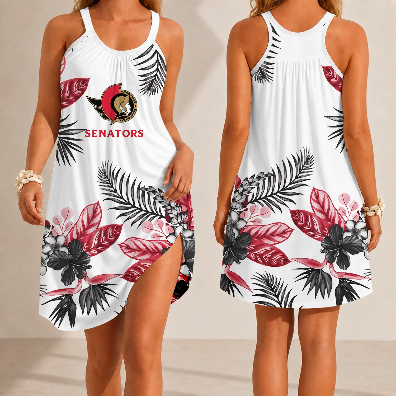 Limited Edition – Customized NHL Ottawa Senators Camisole Dress