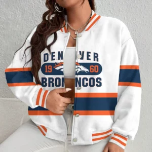 Limited Edition – Customized NFL Denver Broncos Satin Varsity & Baseball Jacket