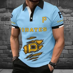 Limited Edition – Customized MLB Pittsburgh Pirates Polo Shirt
