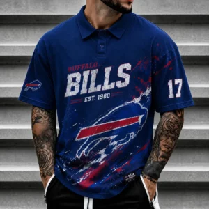 Limited Edition – Customized NFL Buffalo Bills Polo Shirt