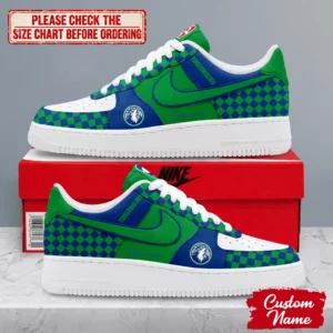 Limited Edition – Customized NBA Minnesota Timberwolves Af1 Sneakers