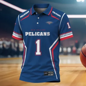 Limited Edition – Customized NBA New Orleans Pelicans Polo Shirt