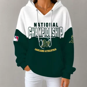 Limited Edition – Customized MLB Oakland Athletics Ribbed Hoodie & Sweatshirt