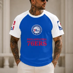Limited Edition – Customized NBA Philadelphia 76Ers Raglan Tee