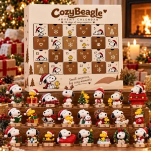 CozyBeagle Snoopy Peanuts 2026 Advent Calendar Cute Peanuts Xmas Advent Calendar
