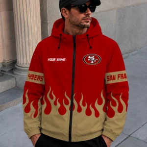 Limited Edition – Customized NFL San Francisco 49Ers Windbreaker Jacket